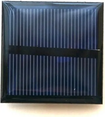 Produktbild von Solarzelle 0,58 V / 850 mA  - mit Lötanschluß