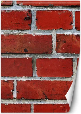 Produktbild von Vlies fototapete Roter Backstein Makro 150x210 cm Feeby Rot inkl. Kleber einfache Montage