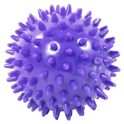 Image de 2 balles hérisson de fitness
pour le massage des muscles des mains, des pieds et du dos,
balles de massage ponctuel
pour la salle de sport