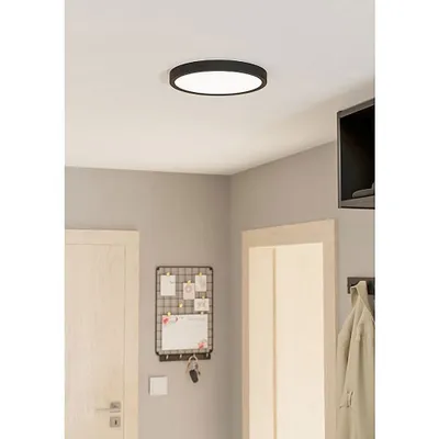 Immagine prodotto di Eglo LED plafoniera a pannello Fueva 5 nero Ø29cm 20W 2500lm bianco neutro 4000K