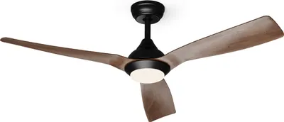 Produktbild von Klarstein Smart stropný ventilátor 132 cm so stmievateľným LED svetlom, energeticky úsporným jednosmerným motorom - perfektný malý ventilátor pre osviežujúci chládok v domácnosti