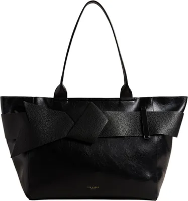 Image de Ted Baker sac shopper sac à épaule JimmaPolyuréthaneTote Bag Jet - Black noir