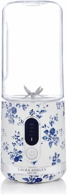 Tragbarer Smoothie Mixer mit 450 ml Flasche - Wiederaufladbarer USB Mixer für Küche, Sport, Reisen und Büro