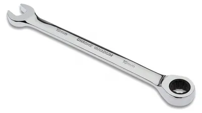 Zdjęcie produktu dla Cimco 112510, 10 mm, Chrom, Stal chromowo-wanadowa, Połysk, 15°, 1 szt.