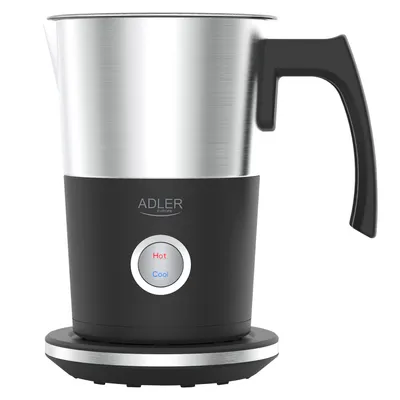 Zdjęcie produktu dla Adler AD 4497, Automatic milk frother/warmer, Czarny, Stal nierdzewna, 120 ml, 300 ml, Gorący & Zimny