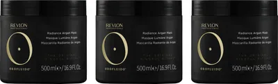 Produktbild von Revlon Orofluido 3 x 500 ml Haarmaske mit Arganöl Set
