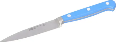 Produktbild von STUBAI hochwertiges Spickmesser geschmiedet | 100 mm | Fischmesser Küchenmesser aus Edelstahl für müheloses Schneiden von Fisch, Fleisch & Lebensmitteln, spülmaschinenfest, blauer Griff