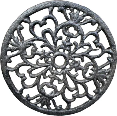 Produktbild von Untersetzer Gusseisen rund 17 cm