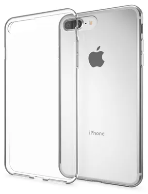 Immagine prodotto di Custodia NALIA "GLAZE" per Apple iPhone 7 Plus / 8 Plus - Custodia protettiva in TPU trasparente, anti-ingiallimento, sottile e leggera - Custodia trasparente per cellulare