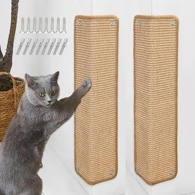 Productafbeelding van Famanu krabmat voor katten - Sisal, 60 x 25 cm (bruin)