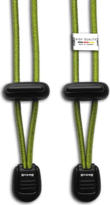 Produktbild von SNORS Schnürsystem - KHAKI - 120cm - elastische Schnürsenkel mit Schnellverschluss