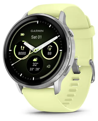 Image de Garmin 010-03014-02 Garmin Venu 4 45mm Silver with Citron
