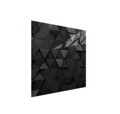 Produktbild von Glasschutzplatte Für Herd 50X52 Schwarz