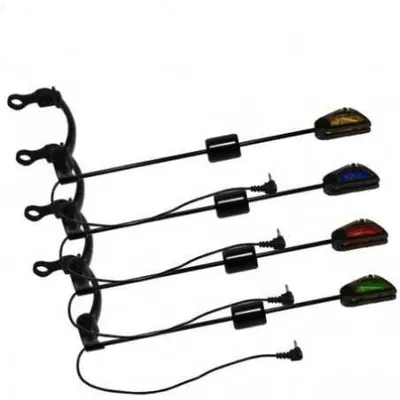 Produktbild von Carptour LED Swinger Set Premium 4 signalizátory záberu na lov kaprov
