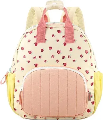 Produktbild von Schultasche - 30 cm - Reistas mit Seitenfächern Verstellbare Schulrucksack für Mädchen in der Grundschule - Geschenkrucksack für Kinder im Alter von 2-6 Jahren