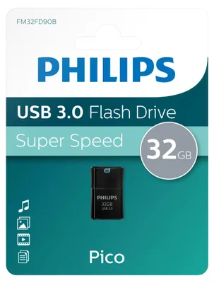 Immagine prodotto di Philips FM32FD90B Pico Edition 3.0 - Unità flash USB - 32 GB - USB 3.0
