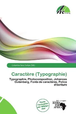 Produktbild von Caractère (Typographie)