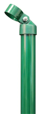 Produktbild von Alberts Strebe | zinkphosphatiert, grün kunststoffbeschichtet | Länge 1750 mm | Streben-Ø 34 mm | Schellen-Ø 38 mm