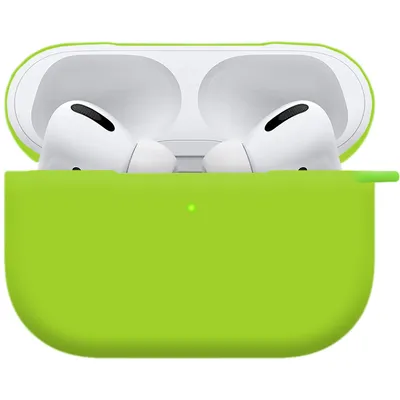 Produktbild von PhoneNatic Case kompatibel mit AirPods Pro (2019) - Hülle Silikon grün Cover Tasche