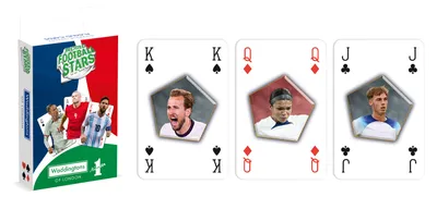 Imagen del producto de Naipes Waddingtons World Football Stars