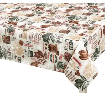 Obrázek produktu pro Ubrus EMA - 120x160 cm - Béžová,Hnědá