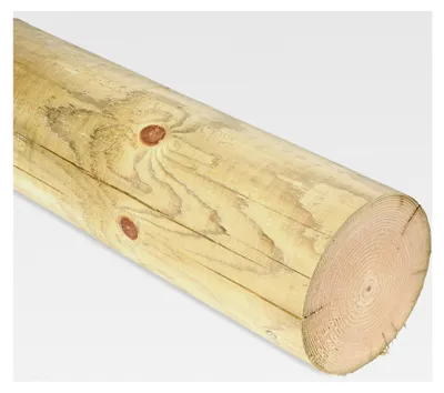 Produktbild von Rundholz Ø 3,5 cm Länge 30 cm Kiefer imprägniert