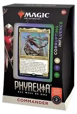 Immagine prodotto di Magic: The Gathering Commander: Phyrexia: All Will Be One: Corrupting Influ