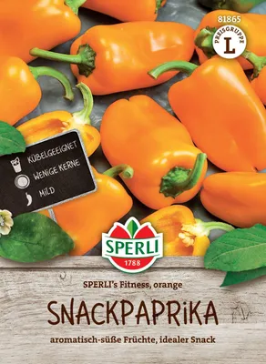 Artikelbild 2 von 'Paprika Fitness Orange F1' aus der Kategorie Gemüsesamen