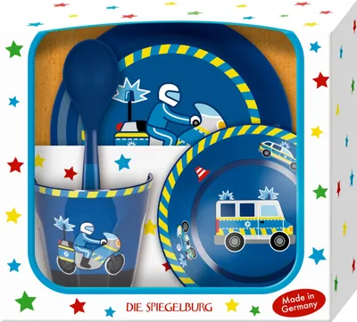 Produktbild von Coppenrath Verlag 18256 Geschirr Geschenkset Poliz