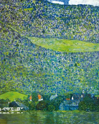 Produktbild von Gustav Klimt Kunstdruck Bild - Litzlberg Am Attersee, 1915 (50 x 40 cm)