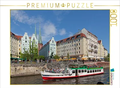 Produktbild von CALVENDO Puzzle Nikolaiviertel | 1000 Teile Lege-Größe 64x48cm Foto-Puzzle für glückliche Stunden