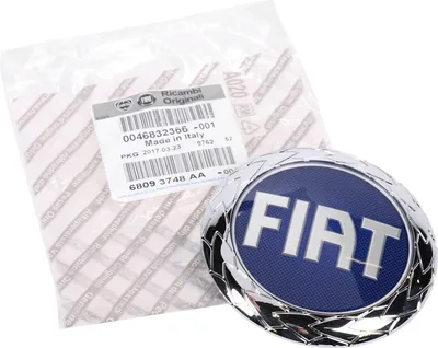 Produktbild von Original Fiat Emblem Logo Plakette Kühlergrill Croma Punto Doblo Stilo 46832366