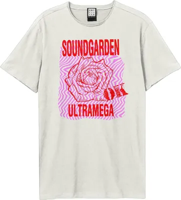 Produktbild von Amplified - "Ultramega" T-Shirt für Herren/Damen Uni GD1782 (3XL) (Altweiß)