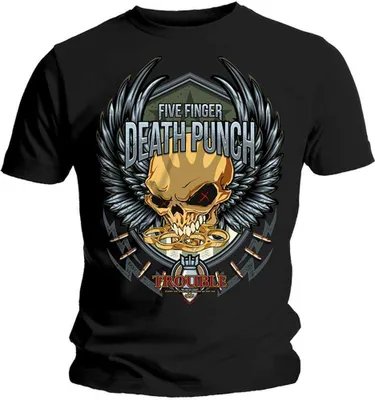 Immagine prodotto di Five Finger Death Punch Trouble Black XL Maglietta