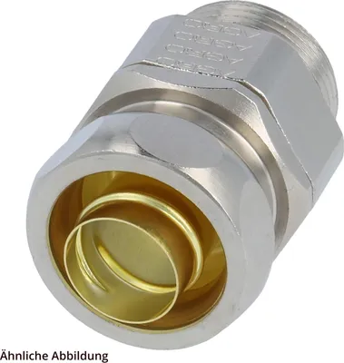 Obrázok produktu pre USDR-M kovová tvarovka s rovným závitom M63x1,5 pre vonkajší priemer hadice 56,0 mm pre vnútorný priemer hadice