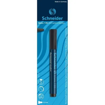 Produktbild von Schneider Permanent-Marker Maxx 130 schwarz, Blisterkarte mit 1 Stück