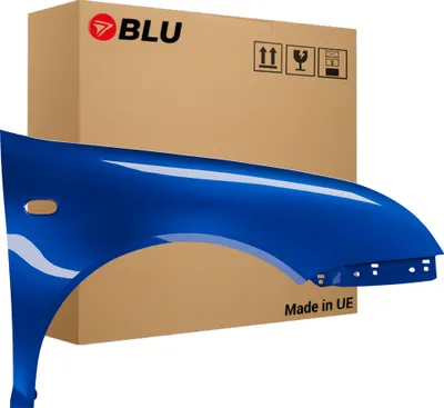 Produktbild von BLU Kotflügel Passend für Volkswagen Bora 1J1 1J6 LW5Z Rechts Blau JazzBlau | 1998-2005 | Vorderseite Vorne | Lackiert | Einbaufertig