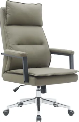 Obrázok produktu pre Kancelárske kreslo Casa Dolce WILFRED, hnedé, 69x71x109-117 cm, otočné a výškovo nastaviteľné, Imitácia kože