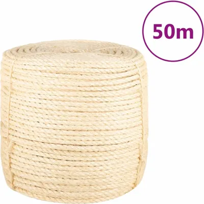Obrázok produktu pre Lano 100% sisal 8 mm 50 m