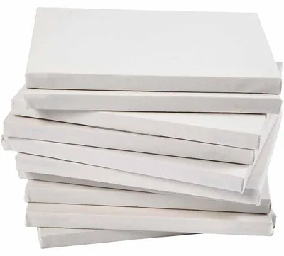 Produktbild von Leinwand, T 1,6 cm, A3, Größe 29,7x42 cm, 280 g, Weiß, 40 Stk/ 1 Pck