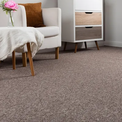 Produktbild von Steffensmeier Schlingen Teppichboden Meddon XL Meterware  | Auslegware für Flur Büro | 1m 2m 3m 4m 5m breit! | Sand, Größe: 300x400 cm