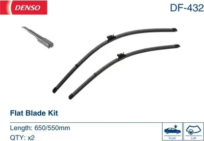 Produktbild von DENSO Scheibenwischer Vorne passend für MERCEDES-BENZ GLE (W167) Rahmenlos