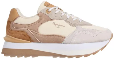 Imagen del producto de Zapatillas deportivas Freya LEA W de Pepe Jeans para mujer, color beige (blanco crema), talla 40