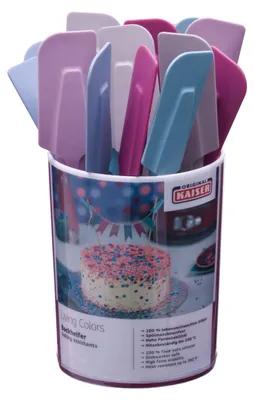 Image de KAISER, spatule à pâte souple, petite taille – lot avantageux de 15 pièces