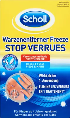 Obrázek produktu pro Scholl Warzenentferner Freeze, Tekutina, Sprej, 1 kusů, Krabice