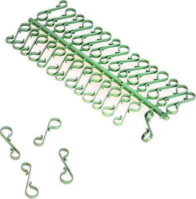 Image de Crochets décoratifs verts 30 pcs