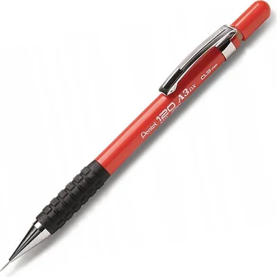 Produktbild von Pentel Druckbleistift 0,3 mm (A313) B 120 A3 DX Rot