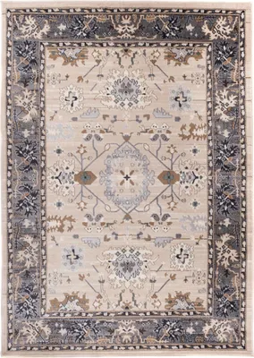 Produktbild von Tapiso Teppich COLORADO Klassisch Beige Grau  250 x 350 cm