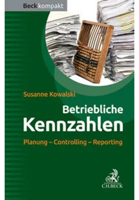 Obrázek produktu pro Betriebliche Kennzahlen