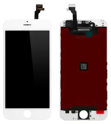 Produktbild von Standard Display Einheit für iPhone 6+ plus weiß komplett LCD Bildschirm